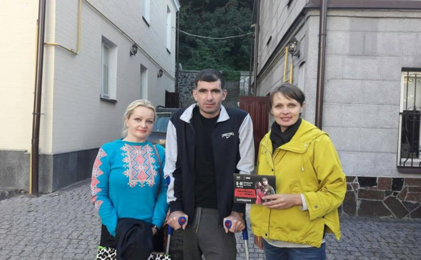 Київська «Яворина» зібрала гроші на реабілітацію добровольця Сандро Картвелішвілі