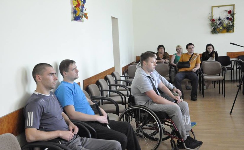«Яворинки» відвідали воїнів у Львівському реабілітаційному центрі на Хуторівці