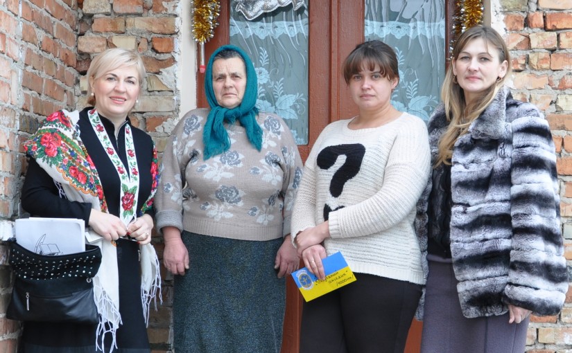 Ірина Сех відвідала родину зниклого на війні Володимира Колтуна
