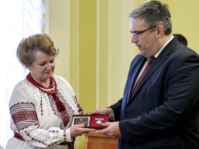 Тетяну Бондарчук нагороджено орденом княгині Ольги